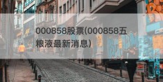 000858股票(000858五粮液最新消息)