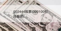 002444股票(000100科技股吧)