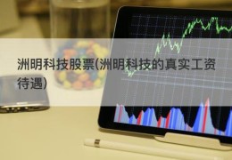 洲明科技股票(洲明科技的真实工资待遇)