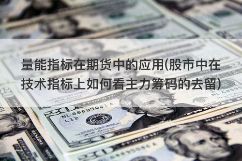 量能指标在期货中的应用(股市中在技术指标上如何看主力筹码的去留) 量能指标在期货中的应用(股市中在技术指标上如何看主力筹码的去留)