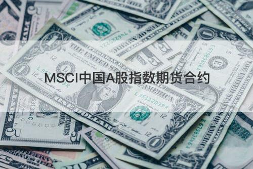 MSCI中国A股指数期货合约 MSCI中国A股指数期货合约