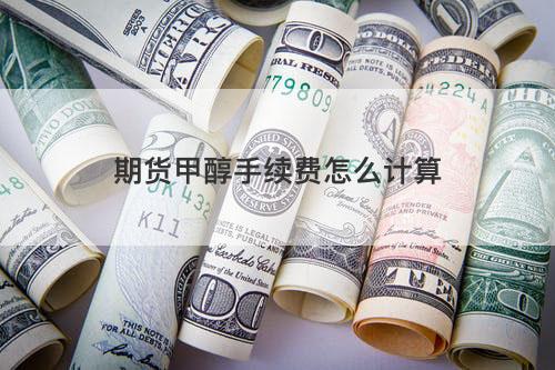 期货甲醇手续费怎么计算 期货甲醇手续费怎么计算