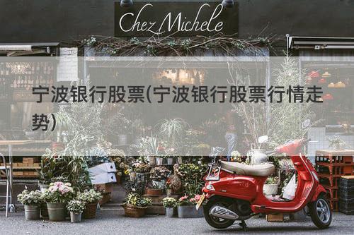 宁波银行股票(宁波银行股票行情走势) 宁波银行股票(宁波银行股票行情走势)