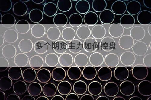 多个期货主力如何控盘 多个期货主力如何控盘