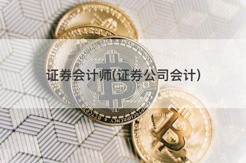 证券会计师(证券公司会计) 证券会计师(证券公司会计)