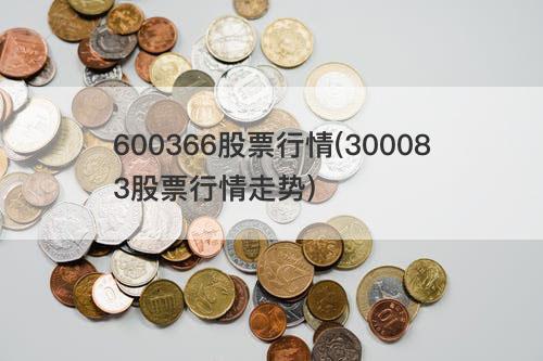 600366股票行情(300083股票行情走势) 600366股票行情(300083股票行情走势)